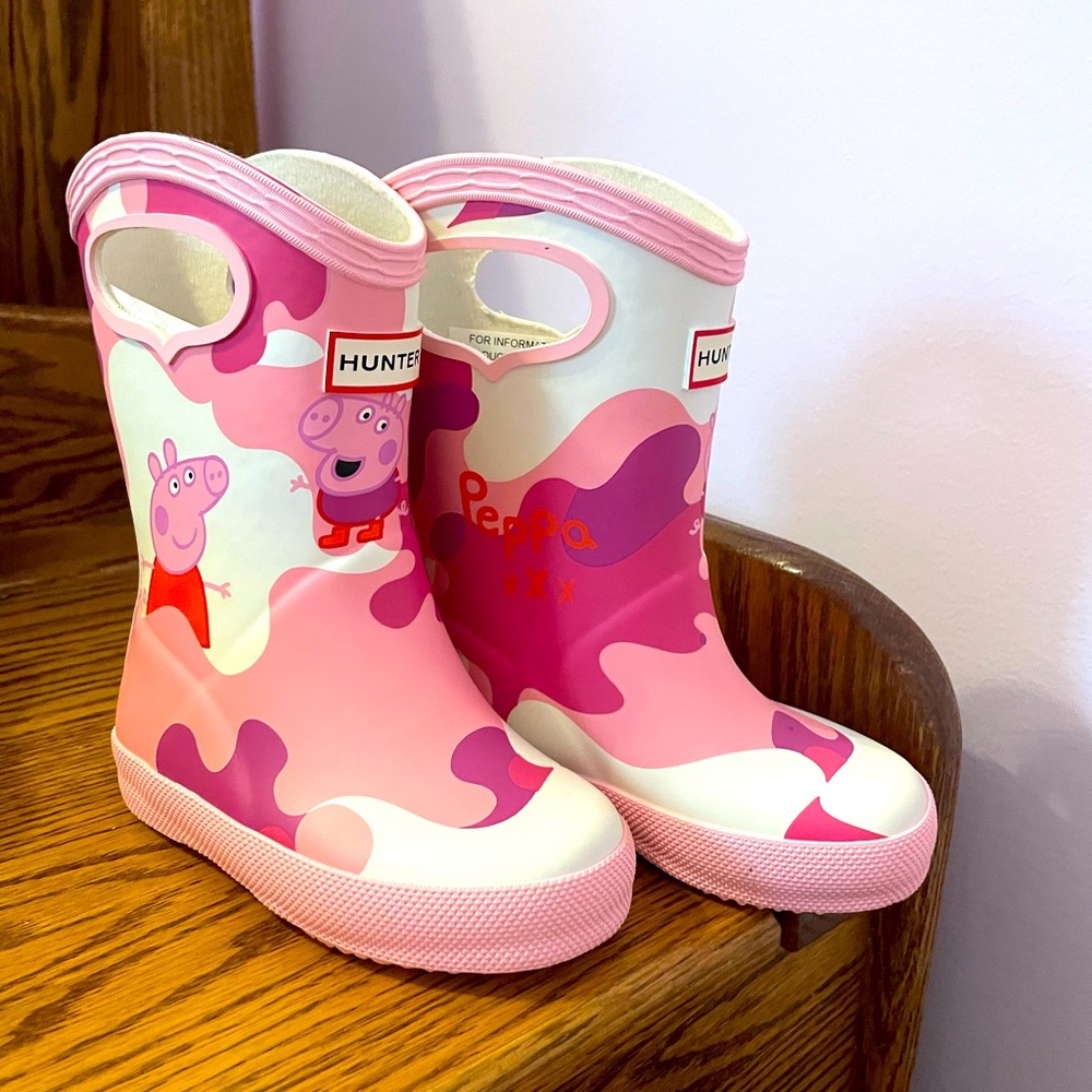 COPY - Toddler Hunter PEPPA PIG rain boots